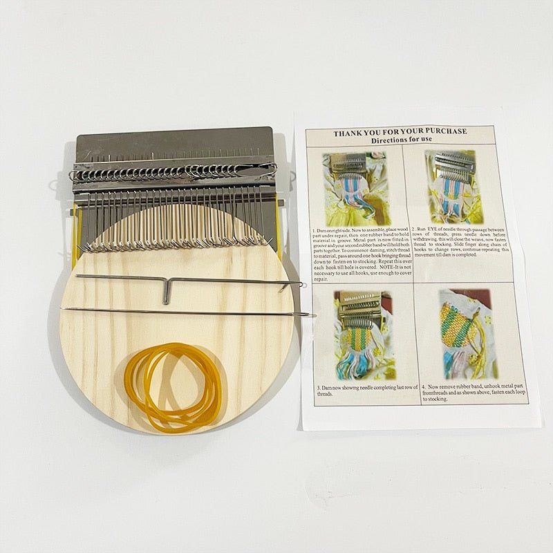 Stornfield | Mini Darning Loom Machine - LoomExpress