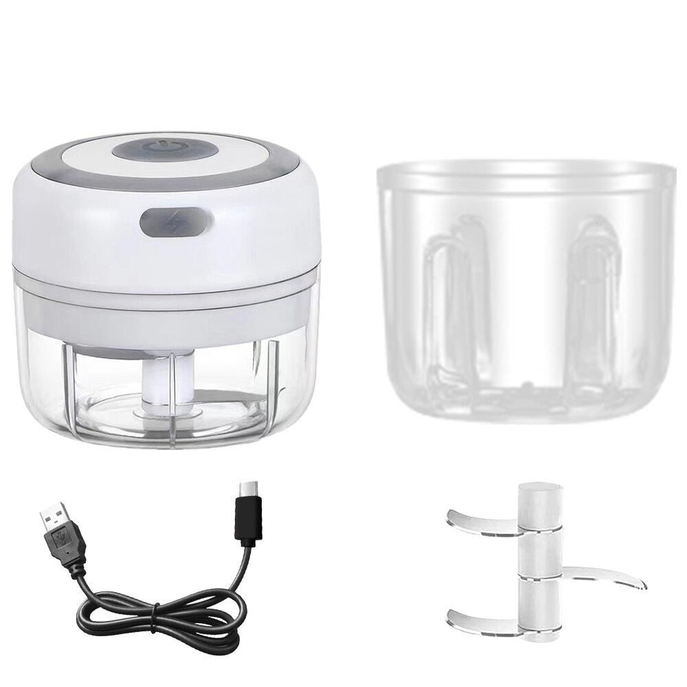 Mini Electric Garlic USB Charging Ginger Masher Crusher Machine | Stornfield