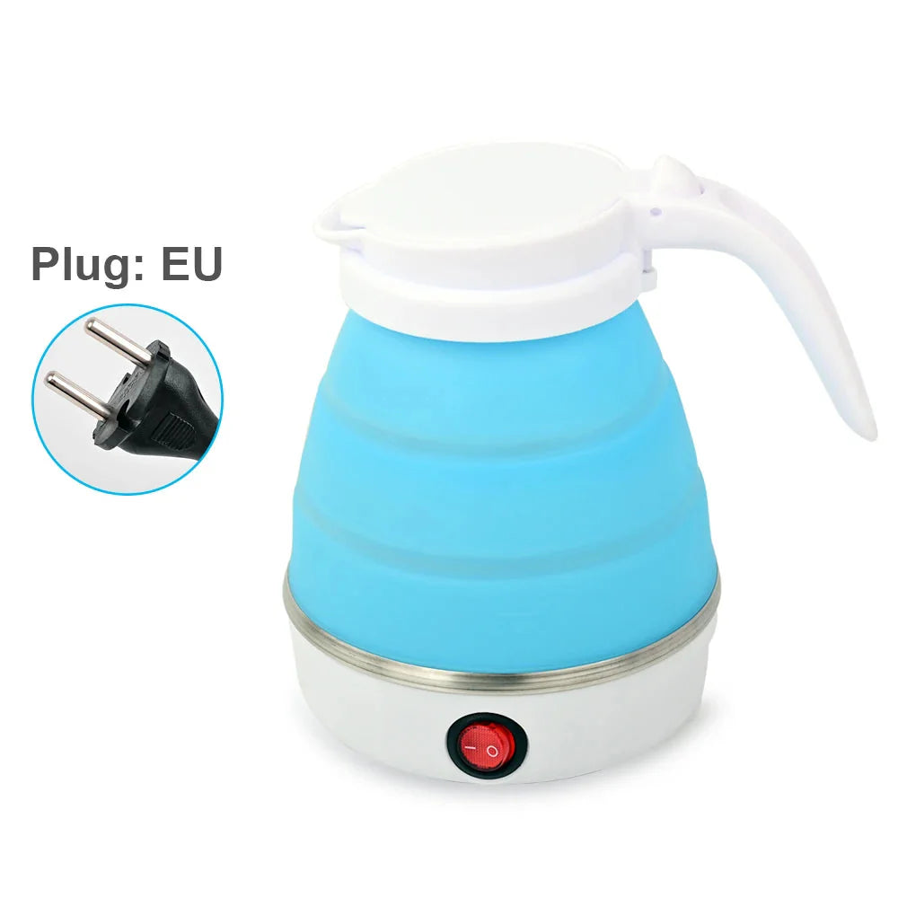 Mini Foldable Electric Kettle Travel Water Boiler Silicone Compression | Stornfield