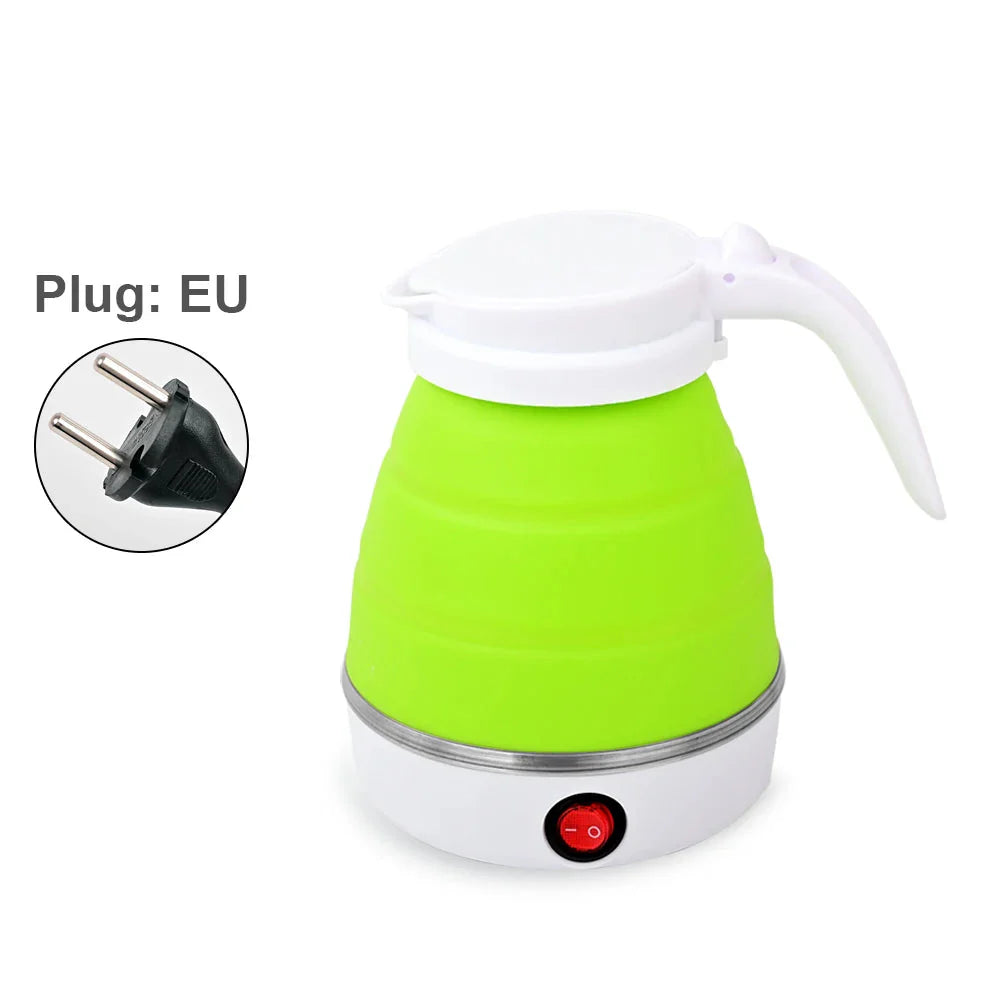 Mini Foldable Electric Kettle Travel Water Boiler Silicone Compression | Stornfield