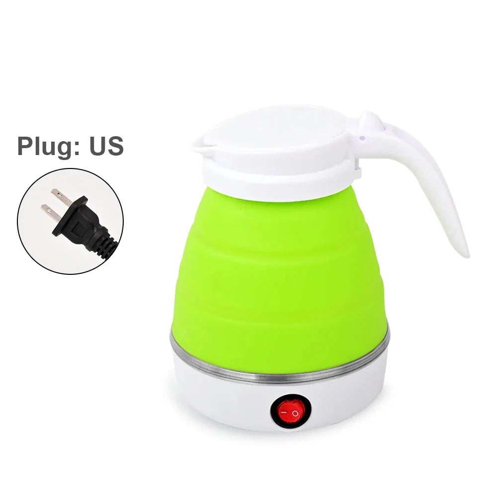 Mini Foldable Electric Kettle Travel Water Boiler Silicone Compression | Stornfield