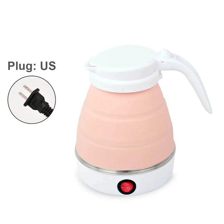 Mini Foldable Electric Kettle Travel Water Boiler Silicone Compression | Stornfield