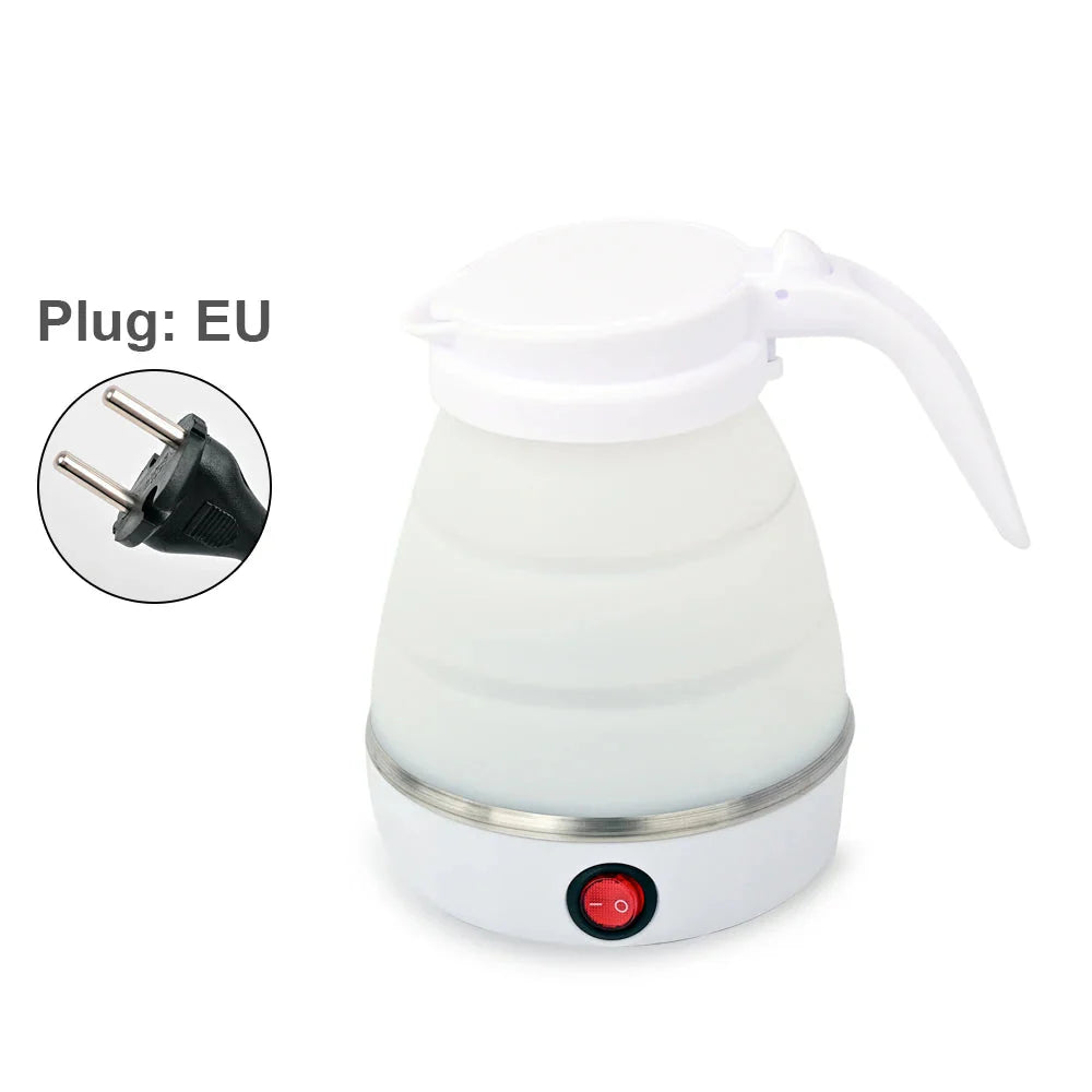 Mini Foldable Electric Kettle Travel Water Boiler Silicone Compression | Stornfield