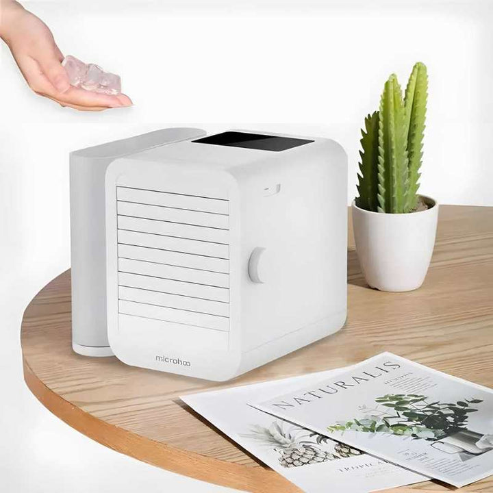 MicroCool Mini Air Conditioner Portable Evaporative Swamp Cooler with 1000ml Water Tank | Stornfield