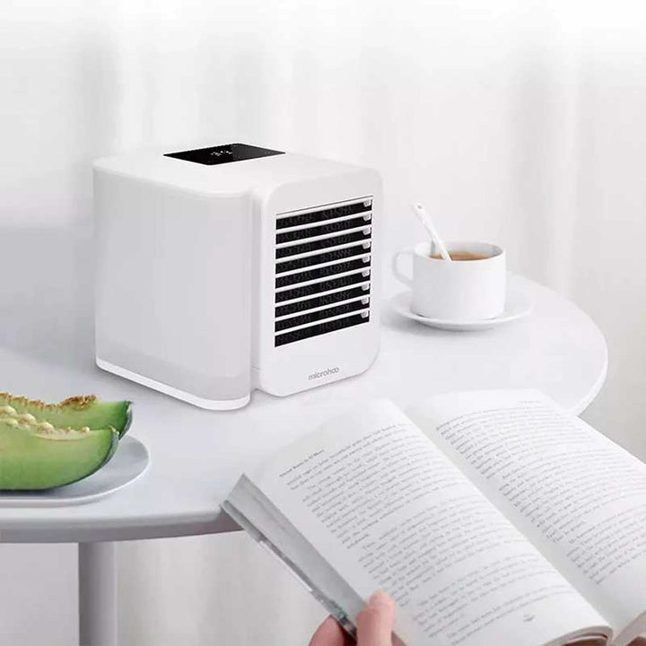 MicroCool Mini Air Conditioner Portable Evaporative Swamp Cooler with 1000ml Water Tank | Stornfield