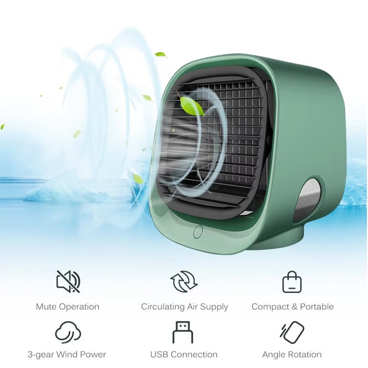 3-in-1 Mini Air Conditioner with Cooling, Humidifying & Air Purifying | Stornfield