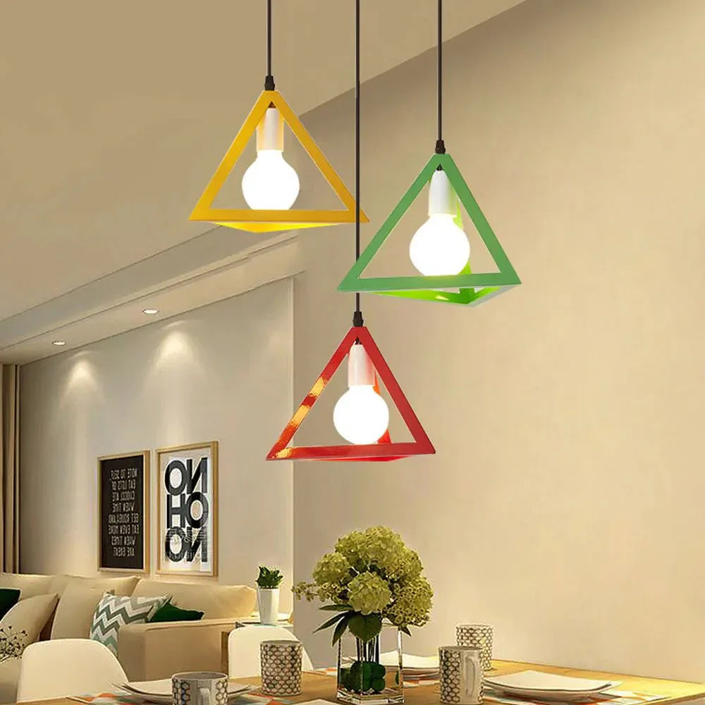 Minimalist Triangular Pendant Light | Stornfield
