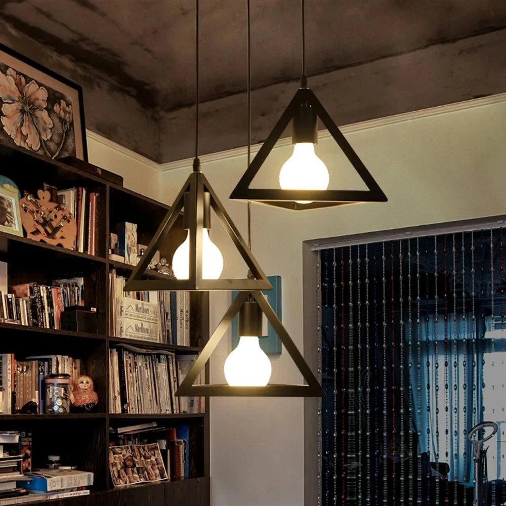 Minimalist Triangular Pendant Light | Stornfield