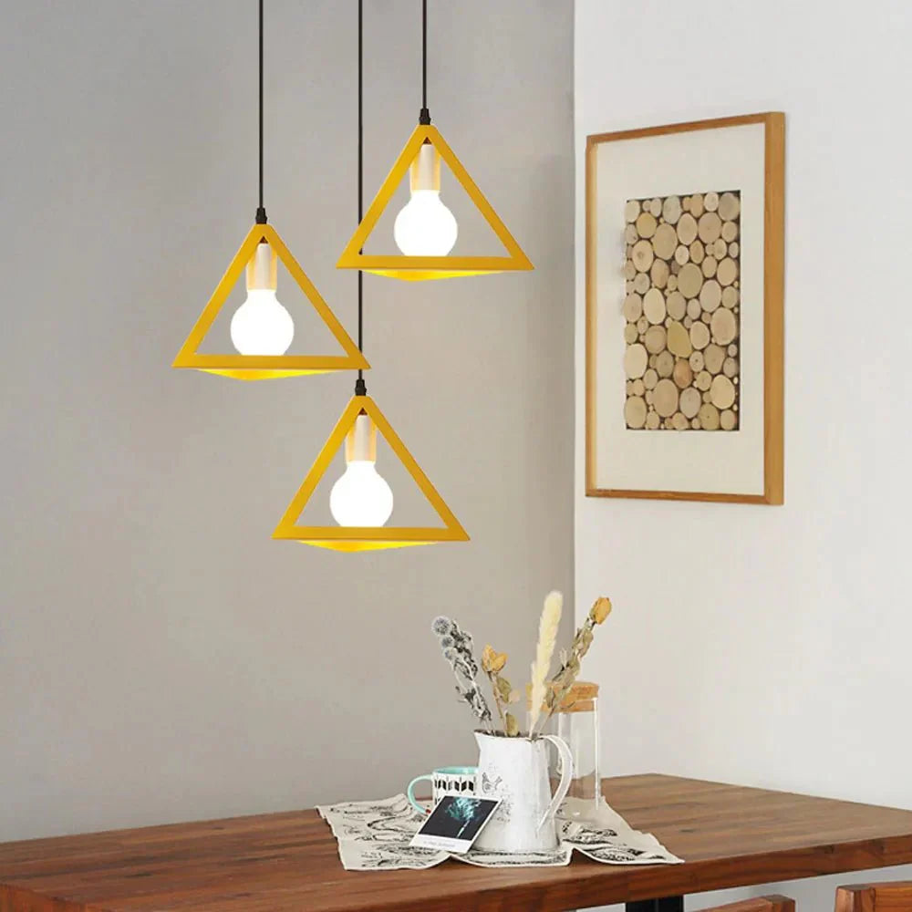 Minimalist Triangular Pendant Light | Stornfield