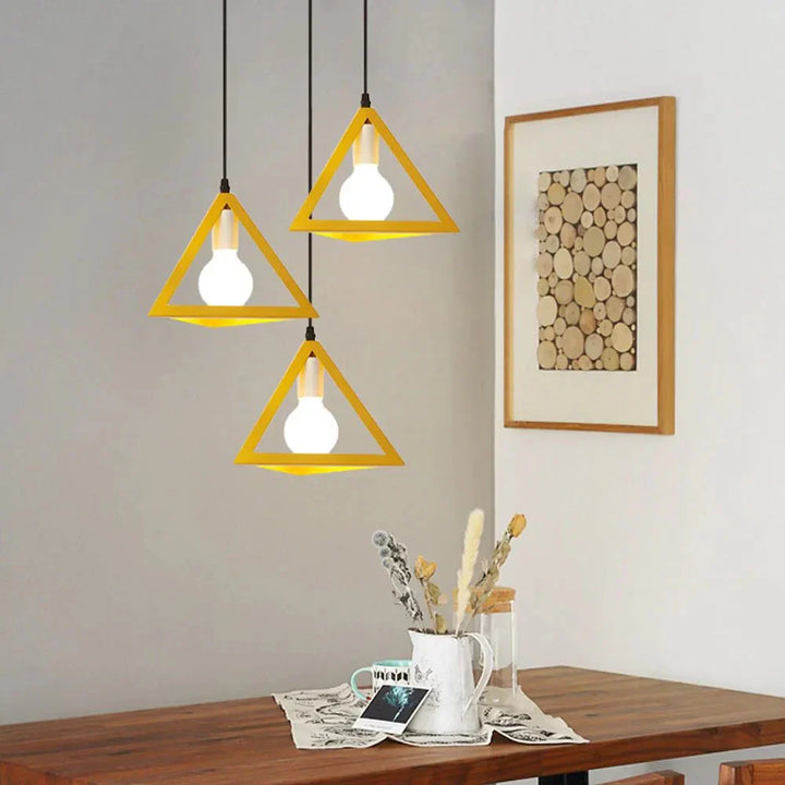 Minimalist Triangular Pendant Light | Stornfield