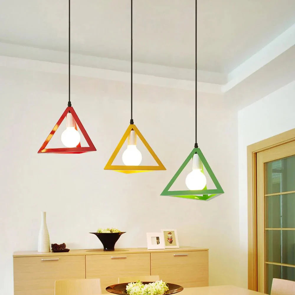 Minimalist Triangular Pendant Light | Stornfield