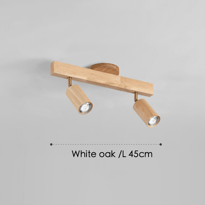 Wooden Ceiling Lamp Adjustable with Warm Light and Minimalist Design | Stornfield