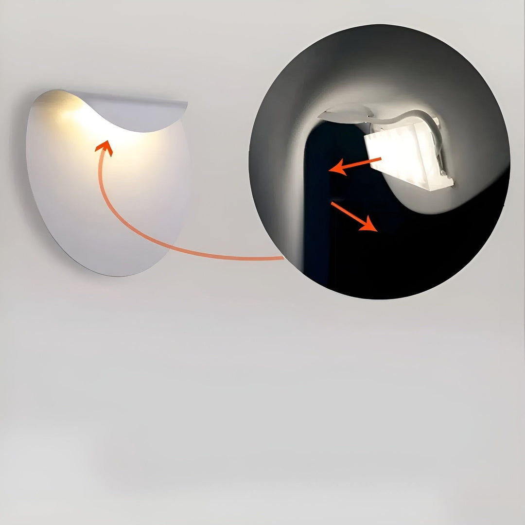 Minimalist wall lamp with soft, ambient lighting Stornfield