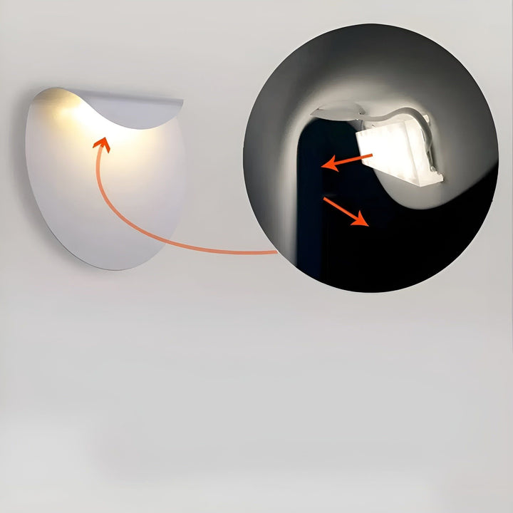 Minimalist wall lamp with soft, ambient lighting Stornfield