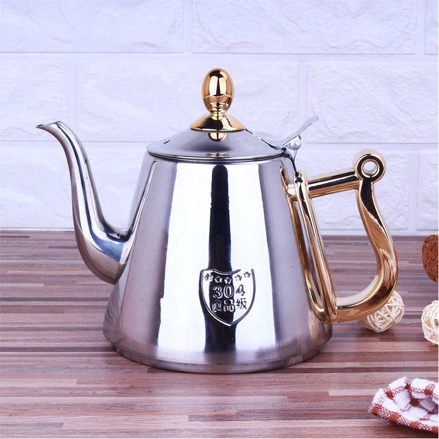 Mirror Surface Delicate Water Kettle Inner With Tea Filter Kettle | Stornfield