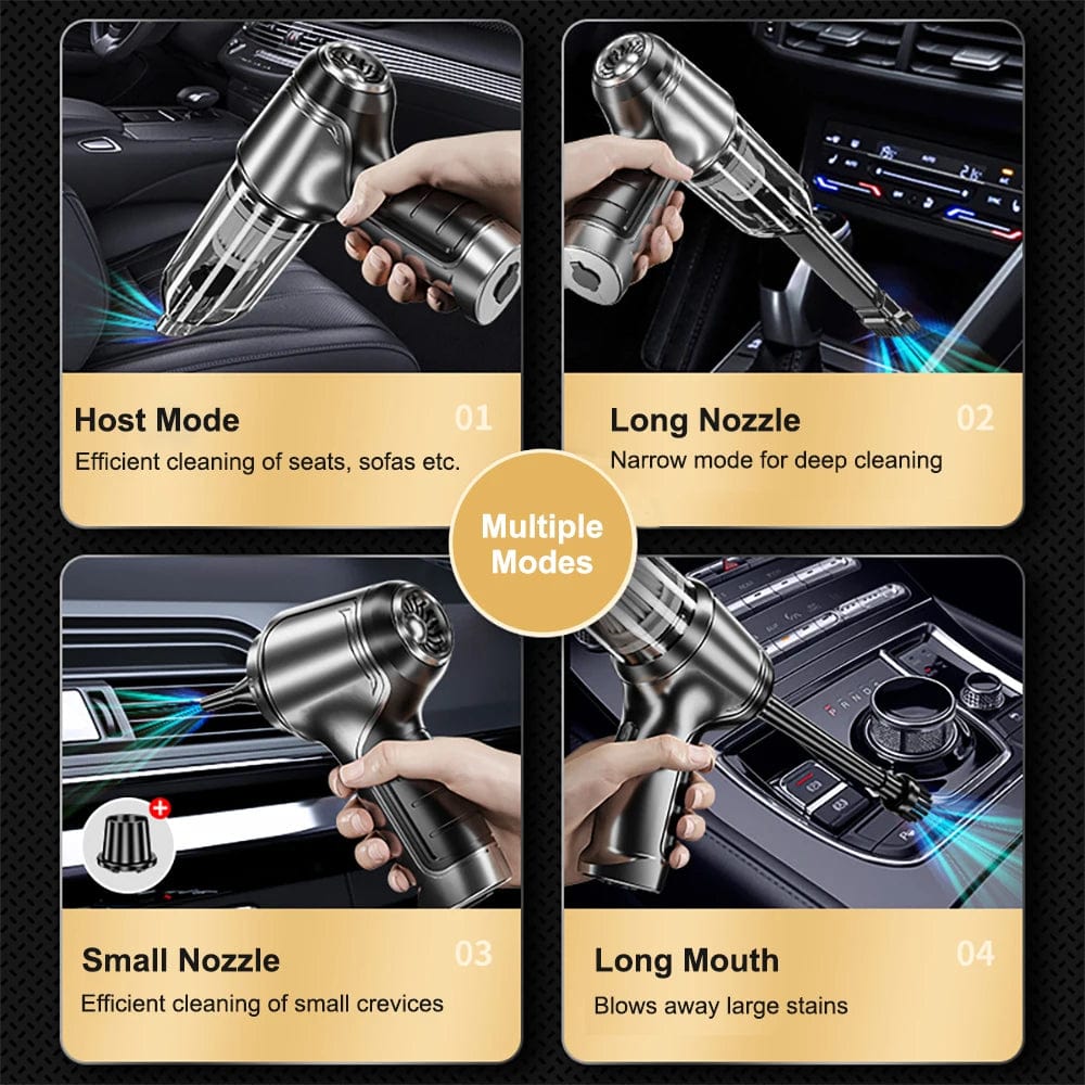 Stornfield | Car Vacuum Cleaner - Powerful and Compact Car Vac for Quick Cleaning