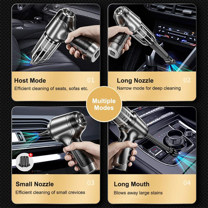 Stornfield | Car Vacuum Cleaner - Powerful and Compact Car Vac for Quick Cleaning