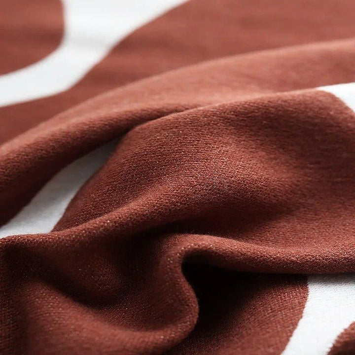 Stornfield | Modern Abstract Bohemian Style Blanket – Nordic Style Blanket, Bed Throw, Bedspread