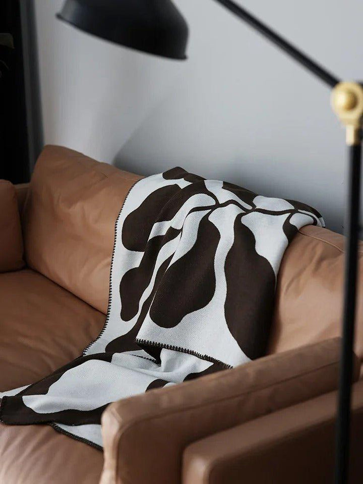 Stornfield | Modern Abstract Bohemian Style Blanket – Nordic Style Blanket, Bed Throw, Bedspread