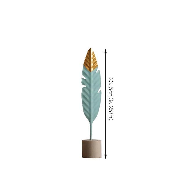 Modern Feather Wooden Simple Miniature Decoration | Stornfield