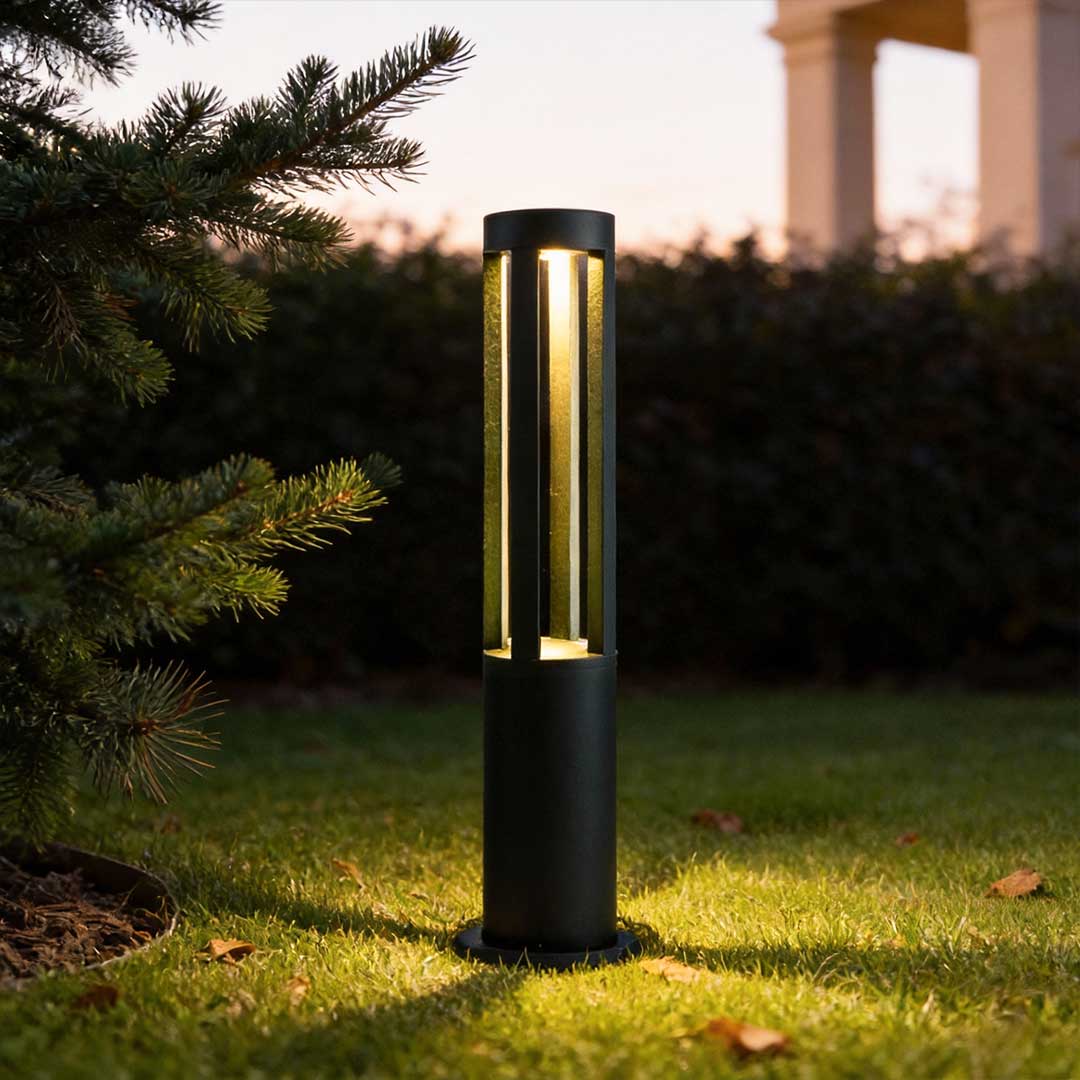 Halo Cutout Bollard Light | Stornfield
