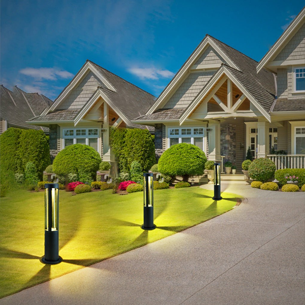Halo Cutout Bollard Light | Stornfield