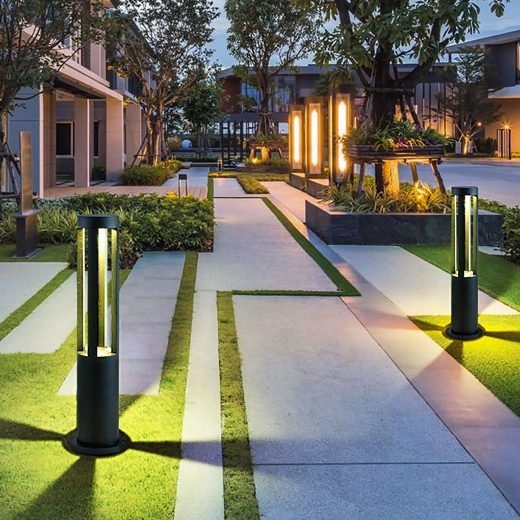 Halo Cutout Bollard Light | Stornfield