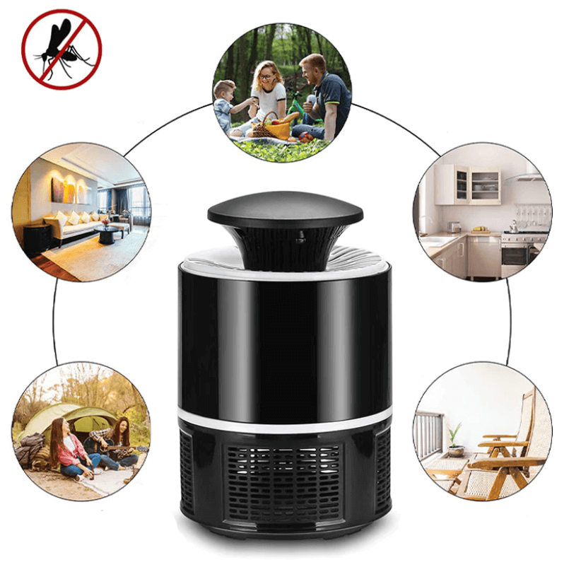 Stornfield | Ultra LED Mosquito Killer Lamp – Silent Insect Trap with UV Light & USB Charging for Indoor Use