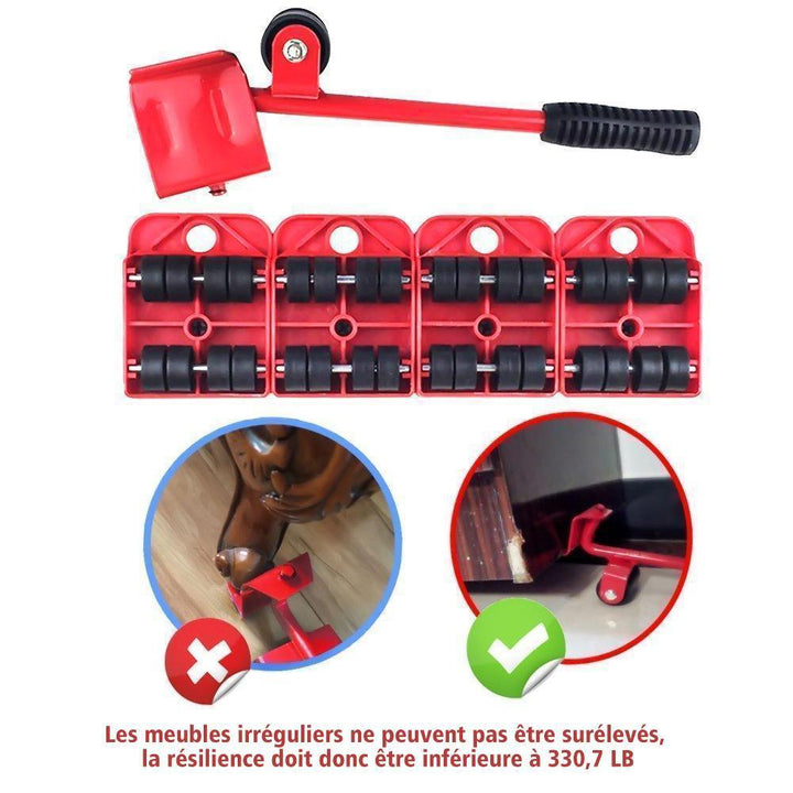 Heavy Furniture Lifting and Moving Tool Set | Stornfield