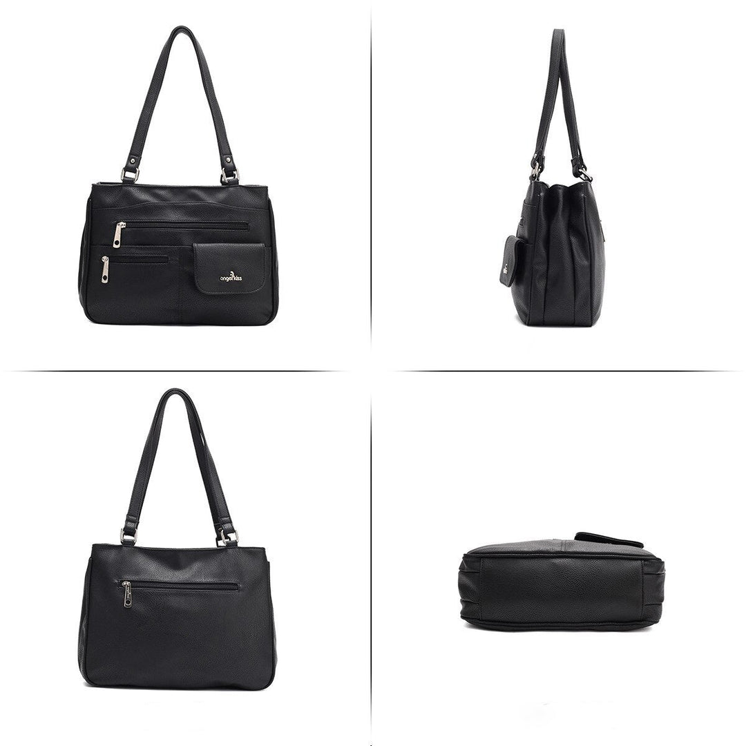 Multi-Compartment Women’s Shoulder and Crossbody Handbag – FlexiCarry | Stornfield