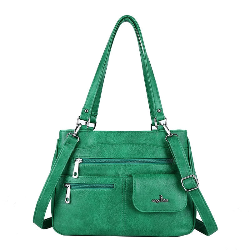 Multi-Compartment Women’s Shoulder and Crossbody Handbag – FlexiCarry | Stornfield