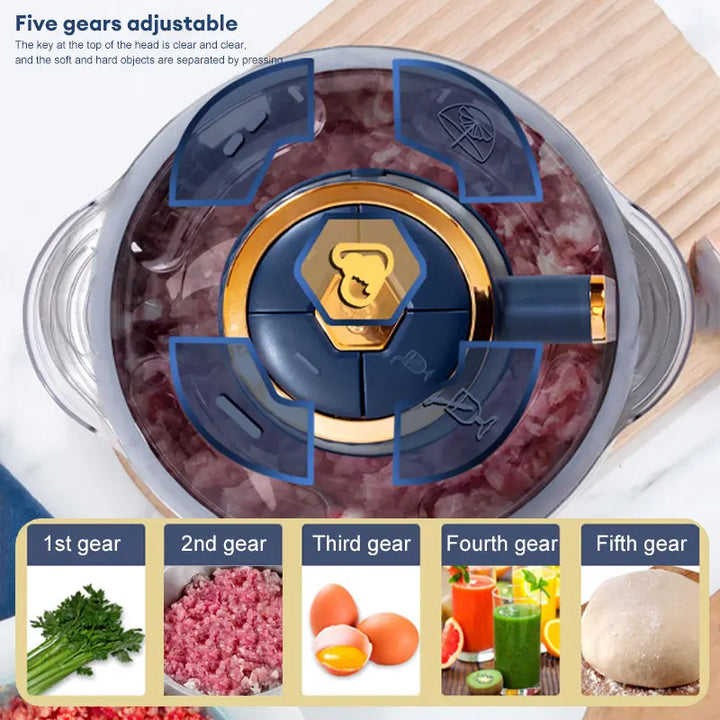 Multifunction Stainless Steel Electric Meat Grinder | Stornfield Food Processor