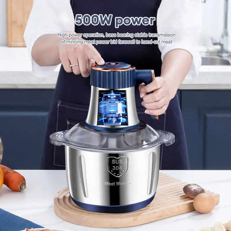 Multifunction Stainless Steel Electric Meat Grinder | Stornfield Food Processor