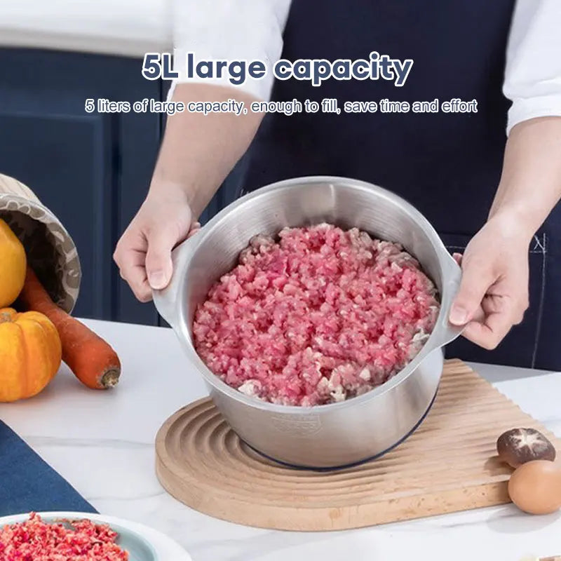 Multifunction Stainless Steel Electric Meat Grinder | Stornfield Food Processor