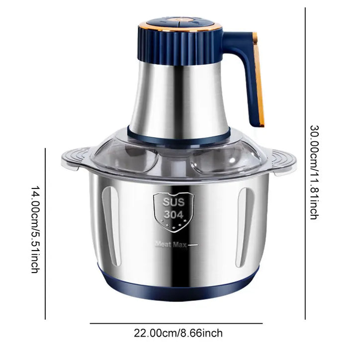 Multi-Function Electric Meat Grinder Stainless Steel Food Processor | Stornfield