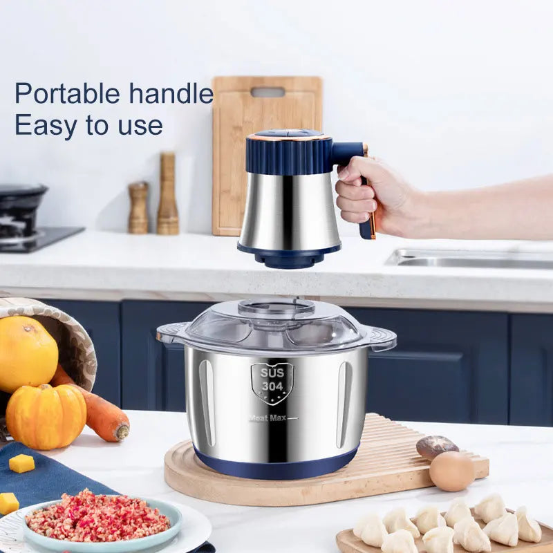 Multi-Function Electric Meat Grinder Stainless Steel Food Processor | Stornfield
