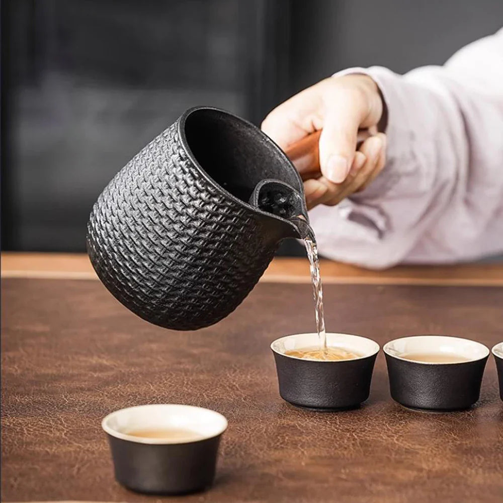 Multi-Purpose Tea Pot Japanese Style Cast Iron Teapot Kitchen Kettle | Stornfield
