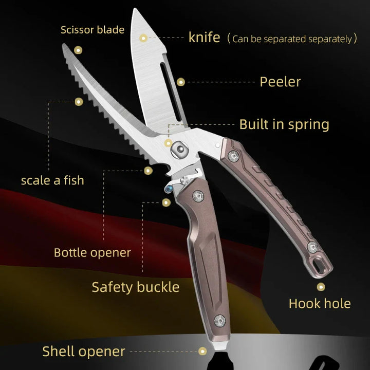 Multifunctional Heavy Duty Bone Chicken Shears | Stornfield