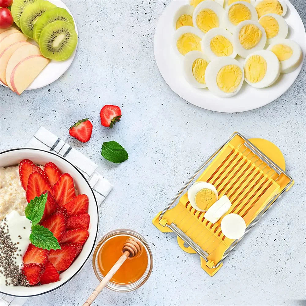 Multifunctional Stainless Steel Luncheon Meat Egg Slicer | Stornfield
