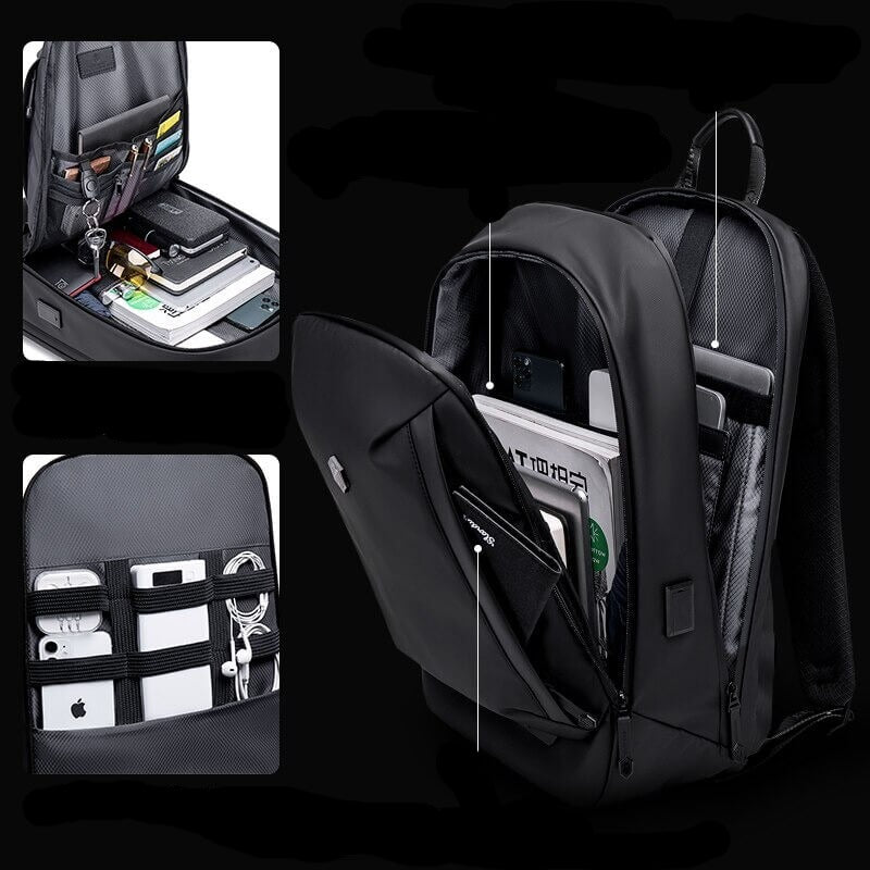 Water-Resistant Multi-Compartment Backpack – Lightweight Outdoor & Travel Use | Stornfield