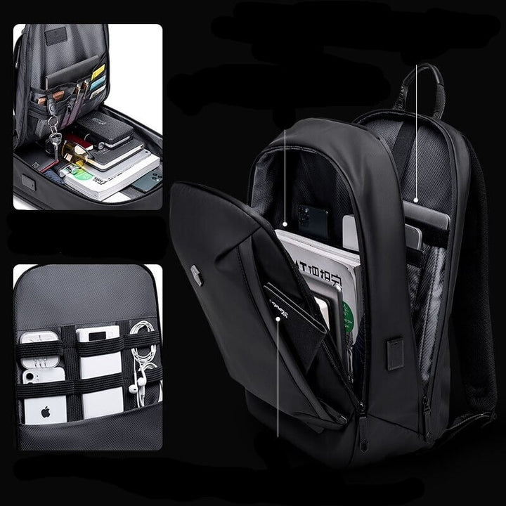 Water-Resistant Multi-Compartment Backpack – Lightweight Outdoor & Travel Use | Stornfield