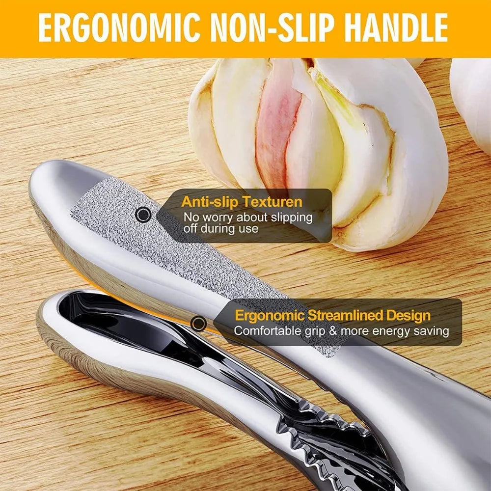 Stainless Steel Multifunctional Manual Garlic Press | Stornfield