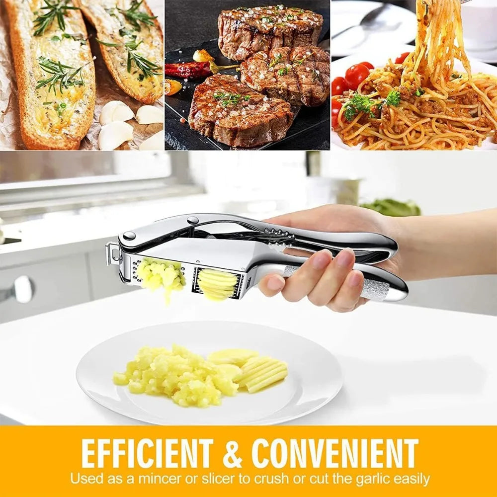 Stainless Steel Multifunctional Manual Garlic Press | Stornfield