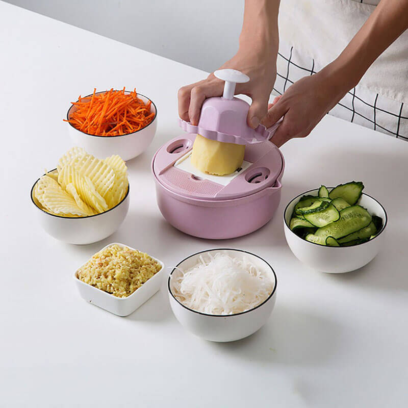 SliceMaster 12-in-1 Vegetable Slicer — Transforms your kitchen into a sparkling clean cooking paradise full of moments of enjoyment | Stornfield