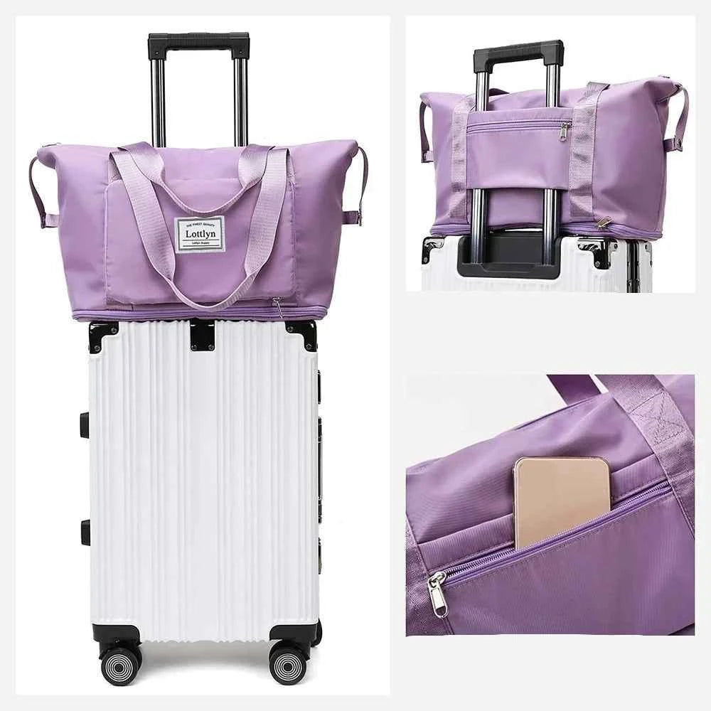 Foldable travel bag with large storage space | Stornfield