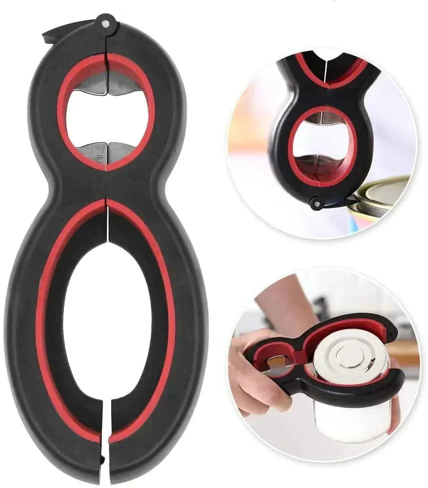 6-in-1 kitchen opener for bottles & jars | Stornfield