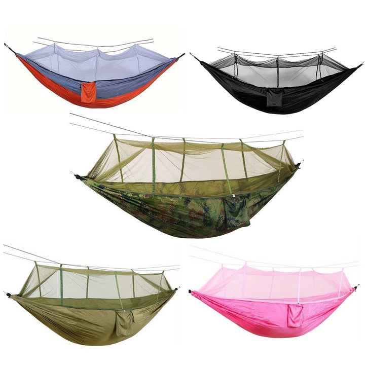 Hammock with mosquito net (available in various colors) | Stornfield