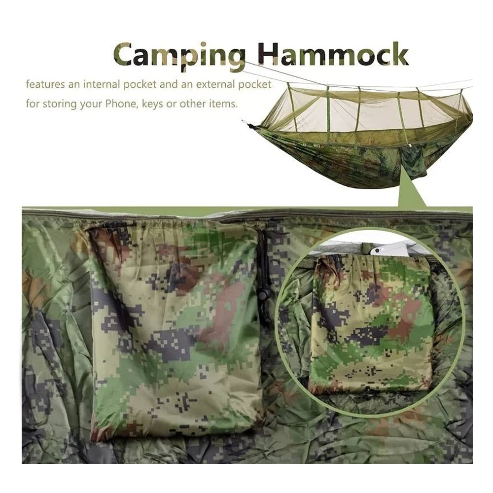 Hammock with mosquito net (available in various colors) | Stornfield