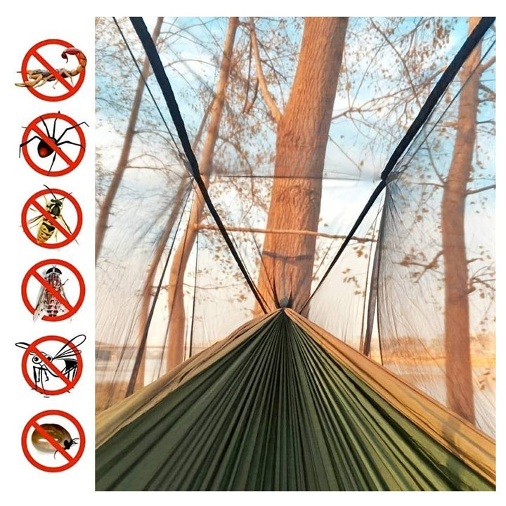 Hammock with mosquito net (available in various colors) | Stornfield