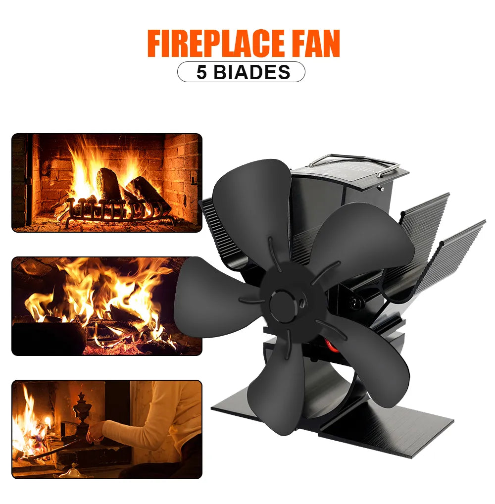 Stornfield | Best Wood Burner Stove Fan for Log Burning Fire Stove